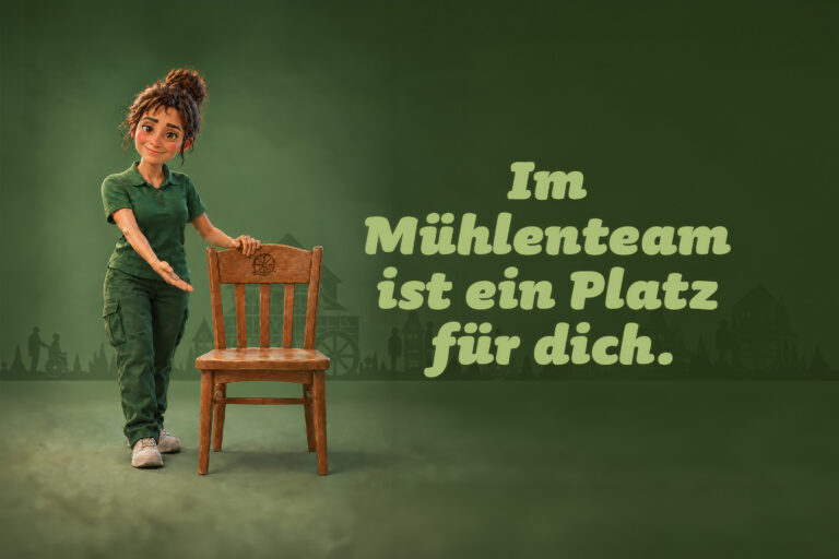 Im Mühlenteam ist ein Platz für Dich.